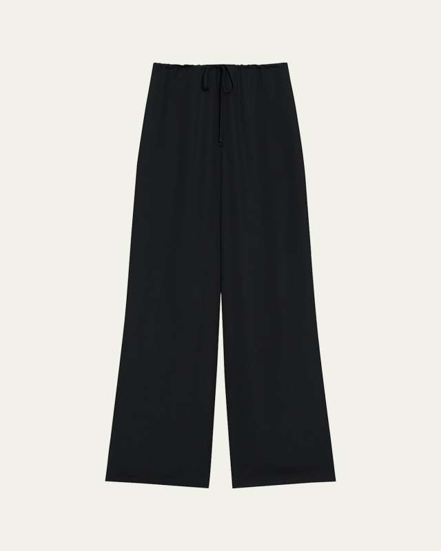 Drawstring Pull-On Pants